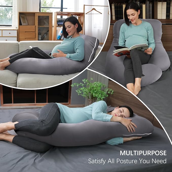 MOON PARK Pregnancy Pillows for Sleeping - Image 6