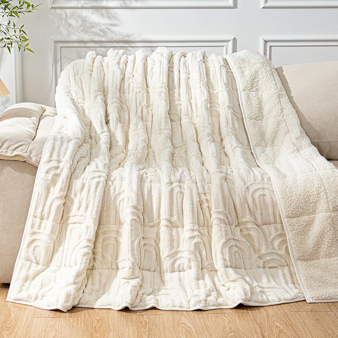 Cottonblue Jacquard Weighted Blanket by Cottonblue