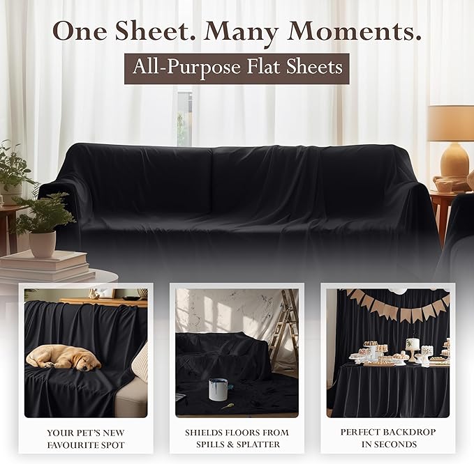 Utopia Bedding Flat Sheet - Image 5