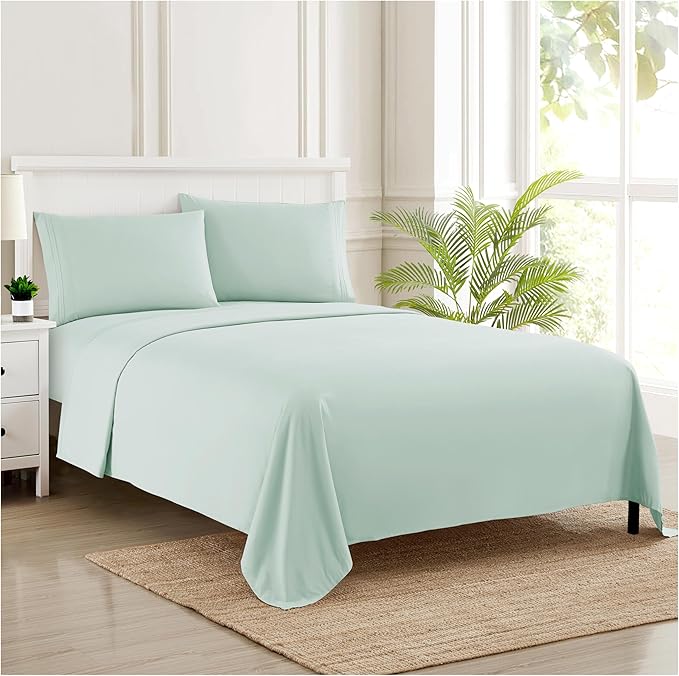 Twin XL Sheets - Breathable Luxury Sheets - 1800 Supreme Collection Extra Soft by SweetHomeCollection