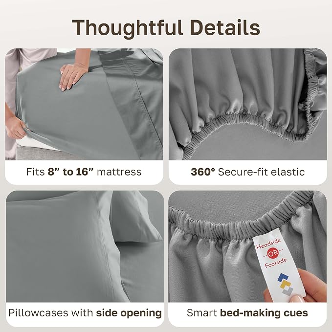 California Design Den California King Sheet Set - Image 6