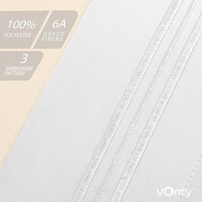 Vonty 2 Pack King Pillow Cases - Image 7