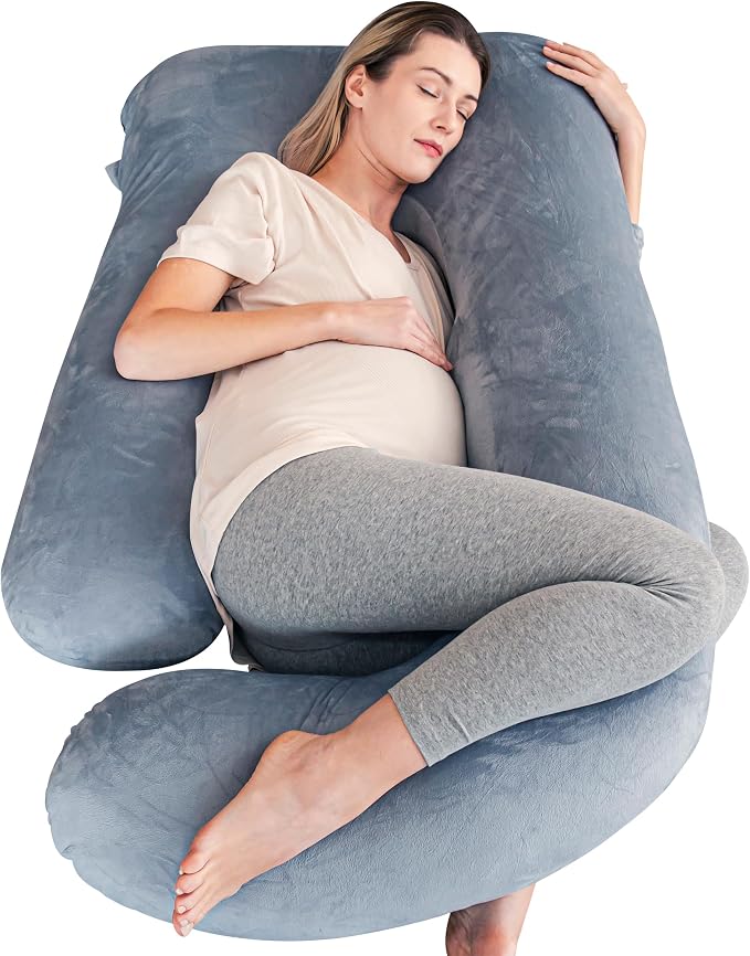 Cute Castle Pregnancy Pillows, Soft U-Shape Maternity Pillow by Cute+Castle