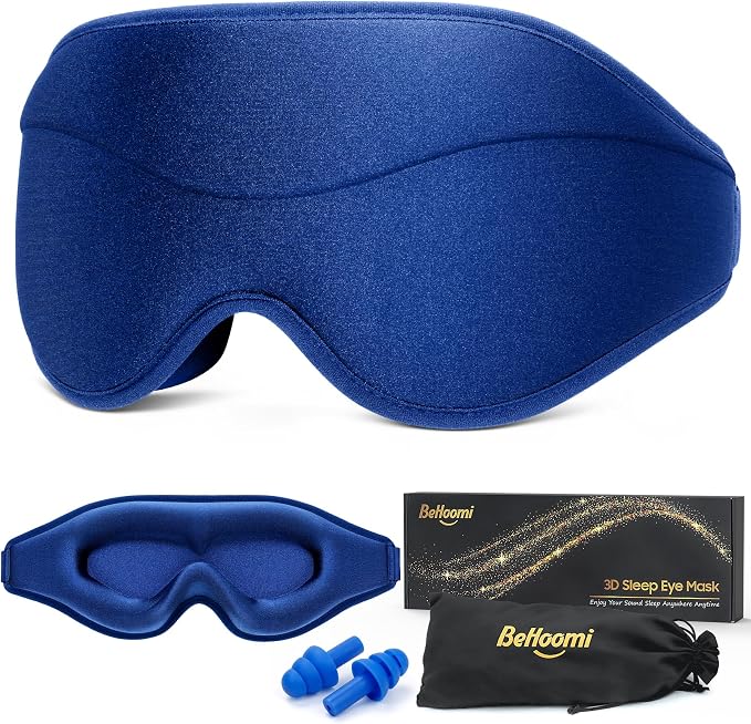 BeHoomi Sleep Mask, Premium Eye Mask by BeHoomi