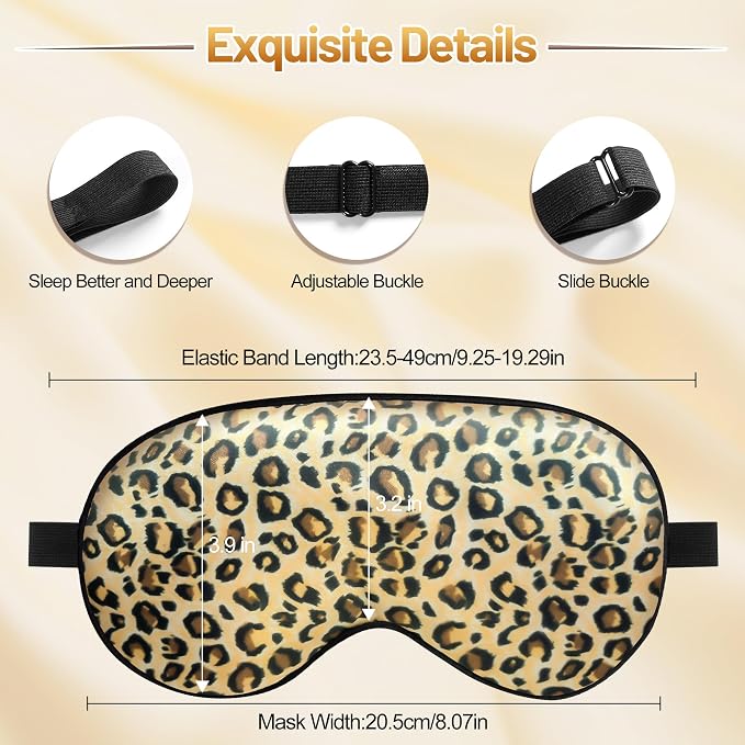 Sleep Mask, Silk Eye Mask for Sleeping - Image 2