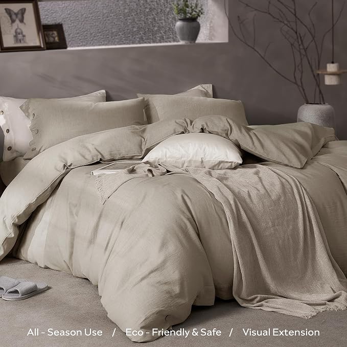 JELLYMONI Cotton Duvet Cover King Size - Image 5