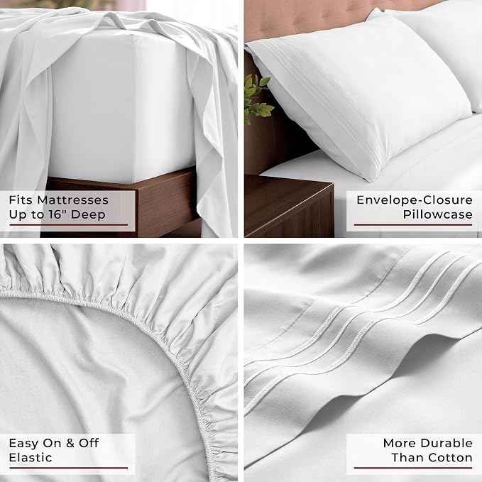 Mellanni King Sheets Set - Image 5