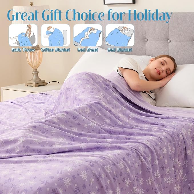 OIGAE Cooling Blanket for Hot Sleepers - Image 5