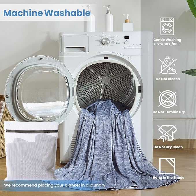 OIGAE Cooling Blanket for Hot Sleepers - Image 6