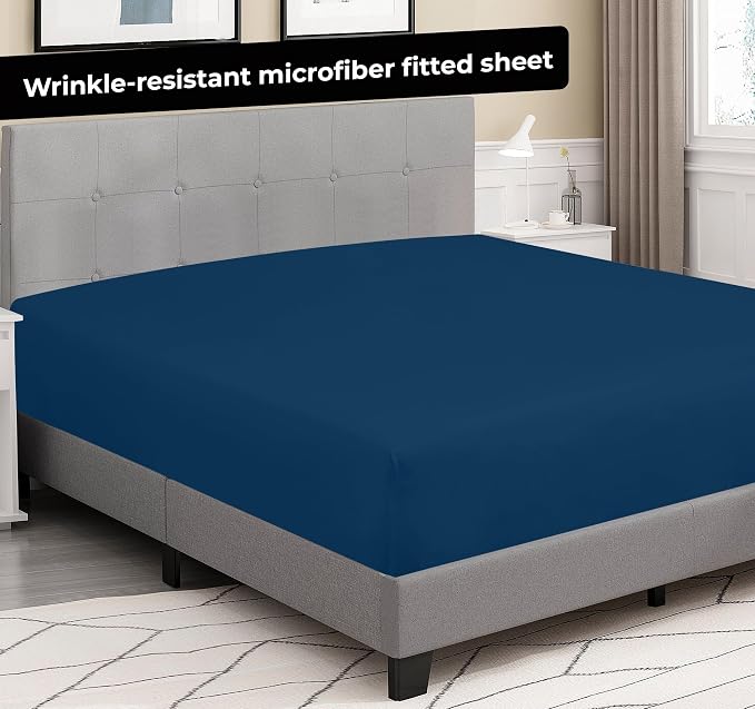 Royale Linens Fitted Sheet Queen - Image 8