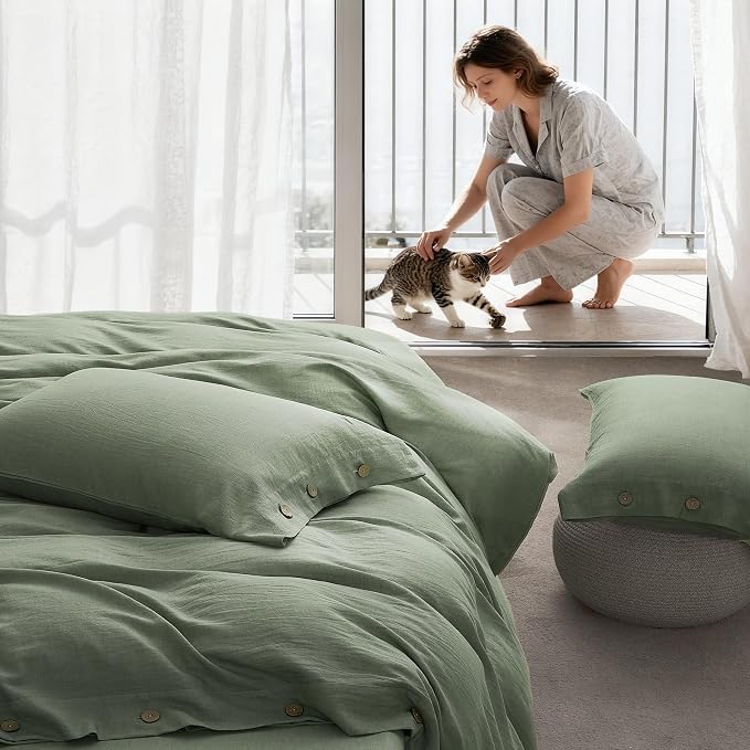 JELLYMONI Cotton Duvet Cover King Size - Image 8