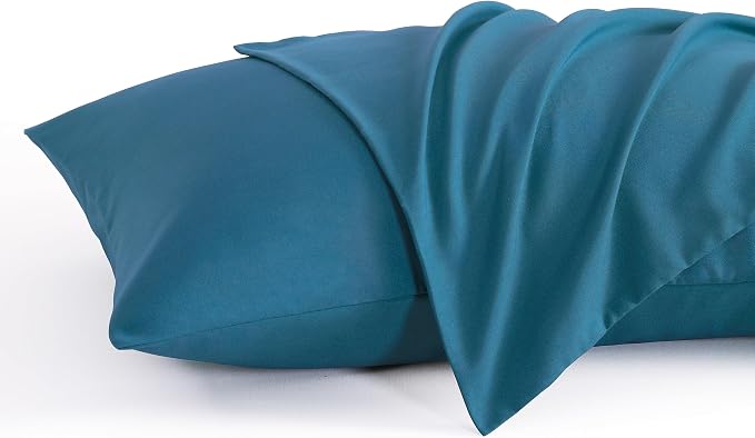 NTBAY Standard Pillow Cases Set of 2, 2 Pack Brushed Microfiber 20x26 Pillow by NTBAY