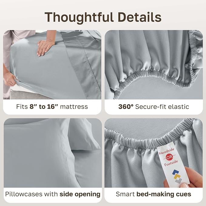 California Design Den California King Sheet Set - Image 6