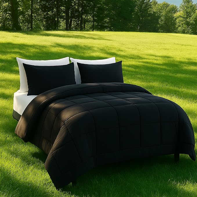 DOWNCOOL Queen Comforter Set -All Season Queen Bed Set - Image 2