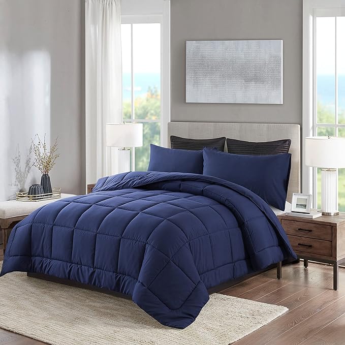 DOWNCOOL Queen Comforter Set -All Season Bedding Comforters Sets - Image 2