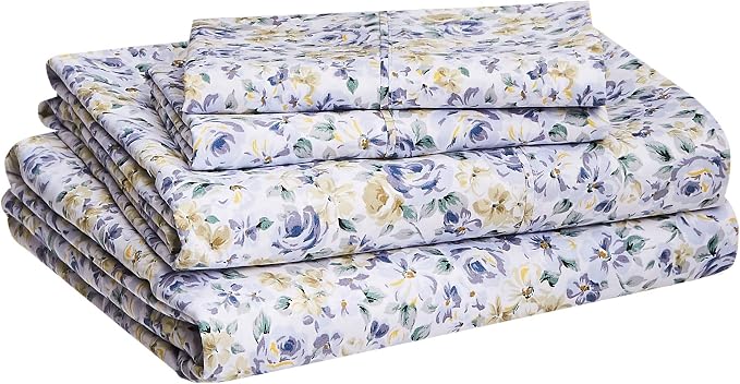 Amazon Basics Lightweight Breathable, Wrinkle Resistant Super Soft Brushed - Image 2