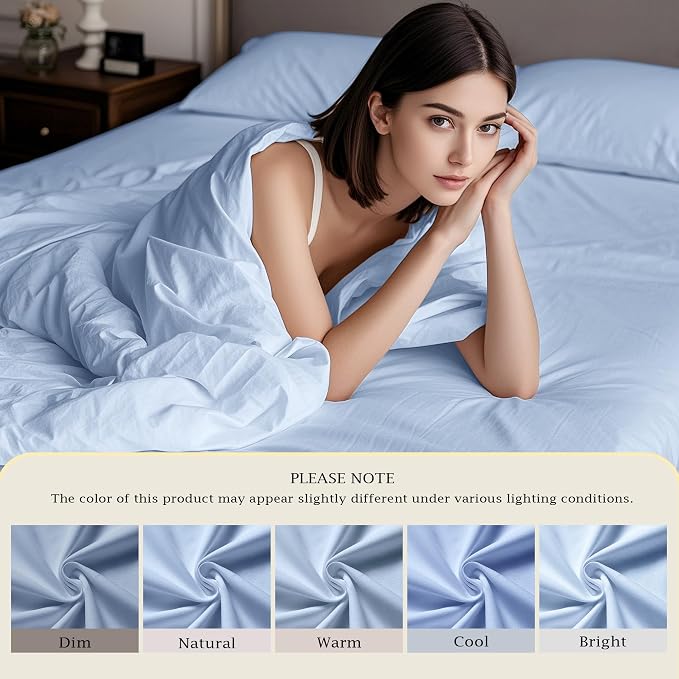 FreshCulture Full Fitted Sheet Only – Premium Hotel-Quality Fitted Sheet - Image 6
