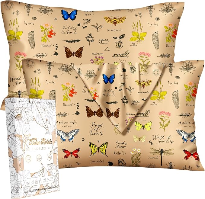 Miss Adola 2 Pack Mulberry Silk Pillowcase by MissAdola