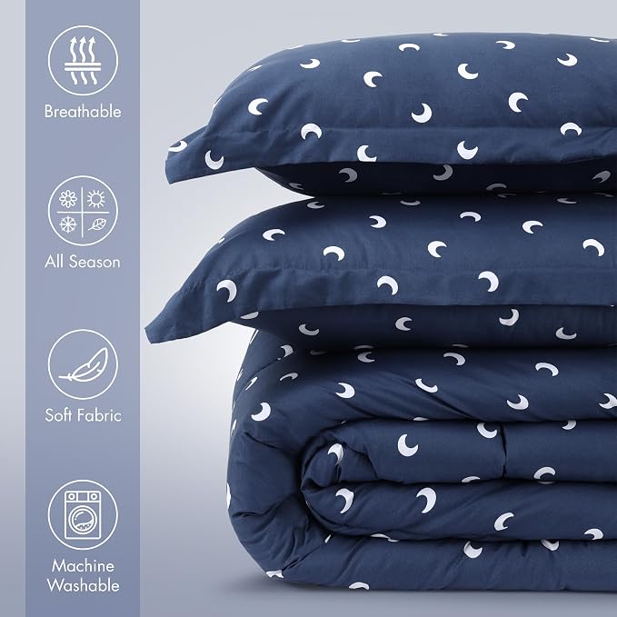 Utopia Bedding Moon Kids Comforter Set - Image 2