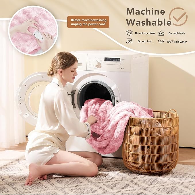 Homemate Heated Blanket Electric Throw - Image 7
