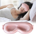 Sleep Mask, Upgraded 3D Deep Contoured Eye Mask by QUWOLACE