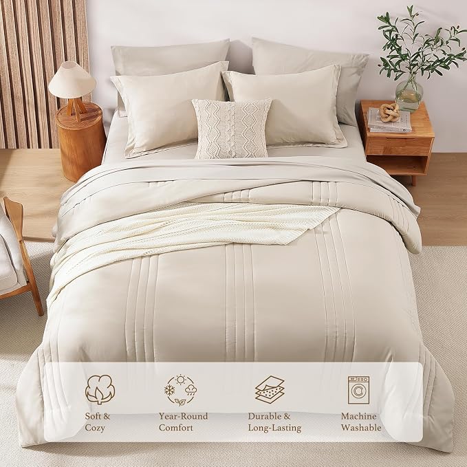 Monbix Super King Size Comforter Set - Image 3