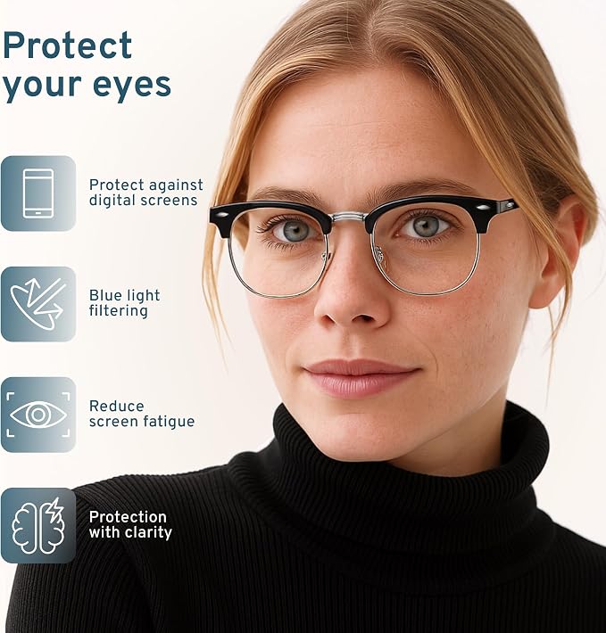racico Blue Light Glasses for Men & Women - Image 6