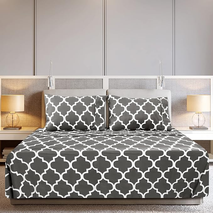 Utopia Bedding Full Sheet Set, Soft Microfiber 4 Piece Bed Sheets - Image 6