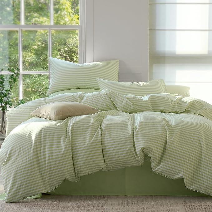 JELLYMONI Striped Duvet Cover Set by JELLYMONI
