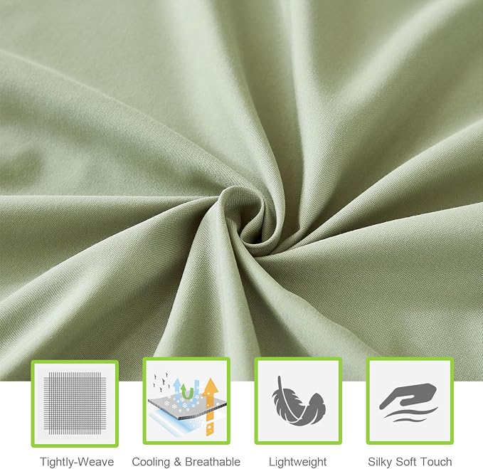 ILAVANDE Queen Sheets Set 6 Piece, Hotel Luxury Super Soft 1800 Series - Image 4