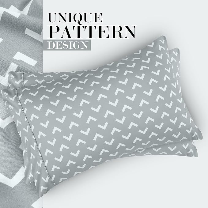 Utopia Bedding Queen Sheet Set, Soft Microfiber 4 Piece Bed Sheets - Image 6