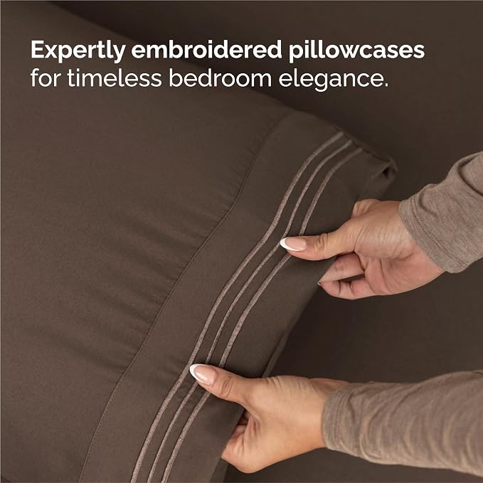 King Size 4 Piece Sheet Set - Image 6