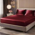BEDELITE Satin Fitted Sheet and Pillowcase Set, Luxury Soft Similar to Silk by BEDELITE