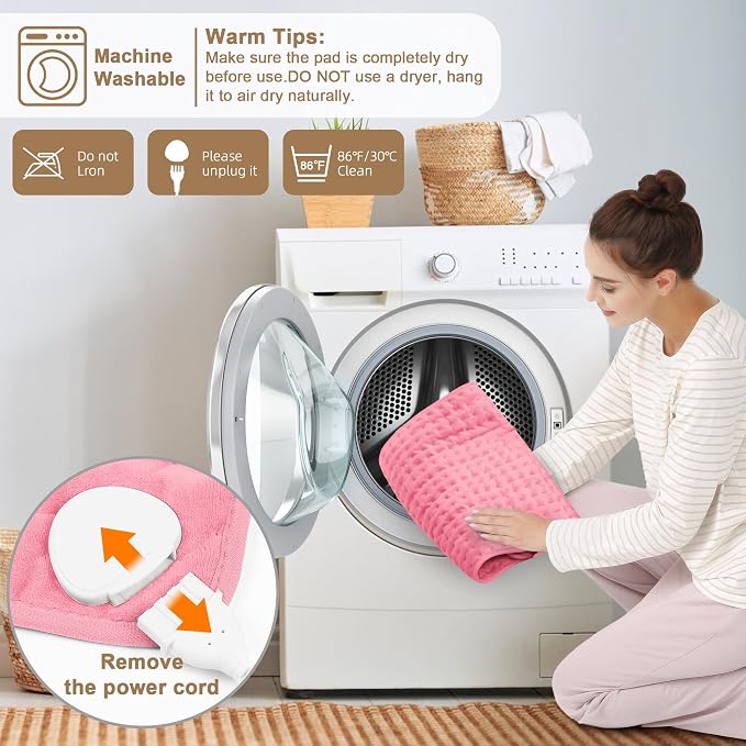 Deepsoon Heating Pad, Electric Heating Pads - Image 9