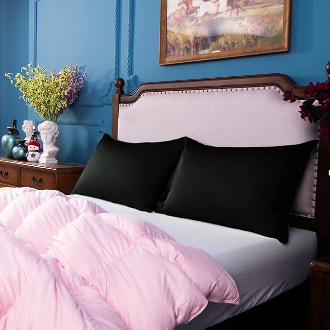 NTBAY Egyptian Cotton Queen Pillowcases - Image 3