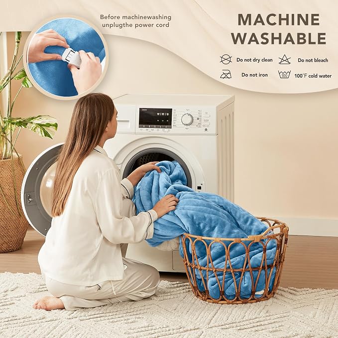 Homemate Electric Heated Blanket King Size - Image 7