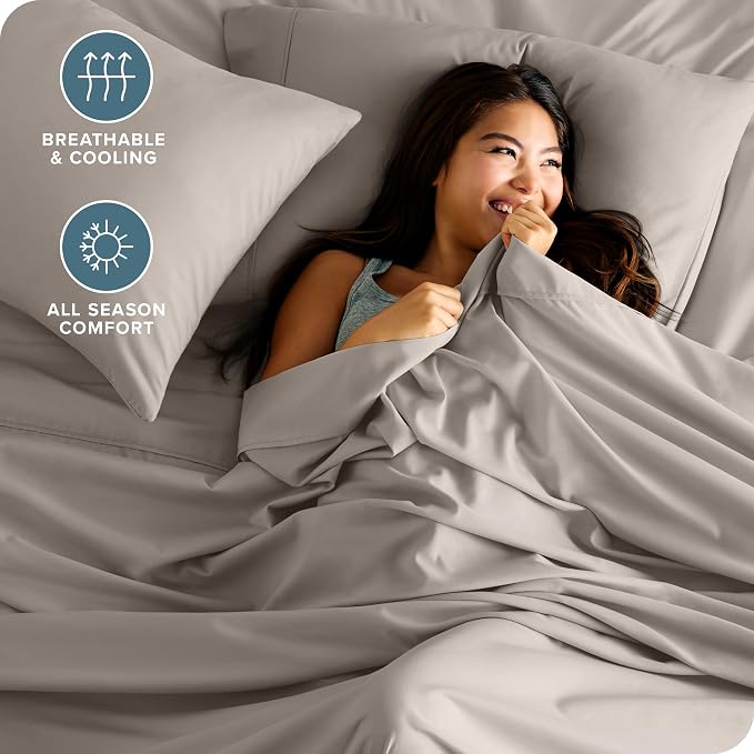 Bare Home California King Sheet Set - Image 3