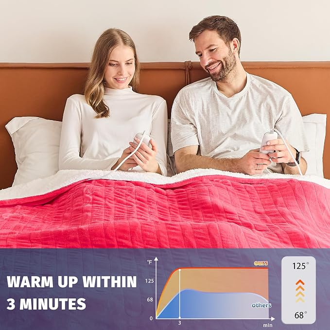 Heated Electric Blanket King Size - Image 5