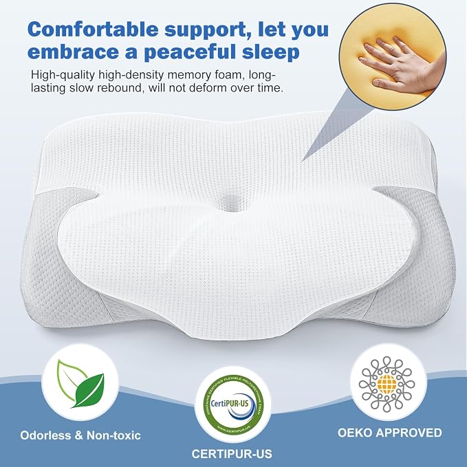 Cervical Neck Pillow for Sleeping - Image 4
