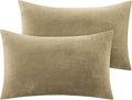 BEDELITE Flannel Pillowcases Standard Set of 2, Super Soft Fleece Pillow Case by BEDELITE