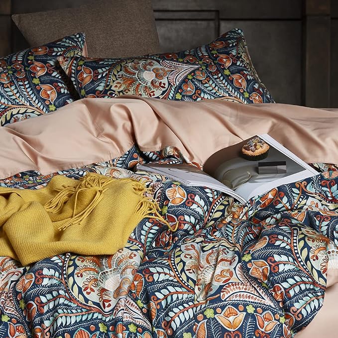 Cupocupa Duvet Cover Set;Duvet Cover Full Bedding Set Fluffy Boho Duvet Cover - Image 3