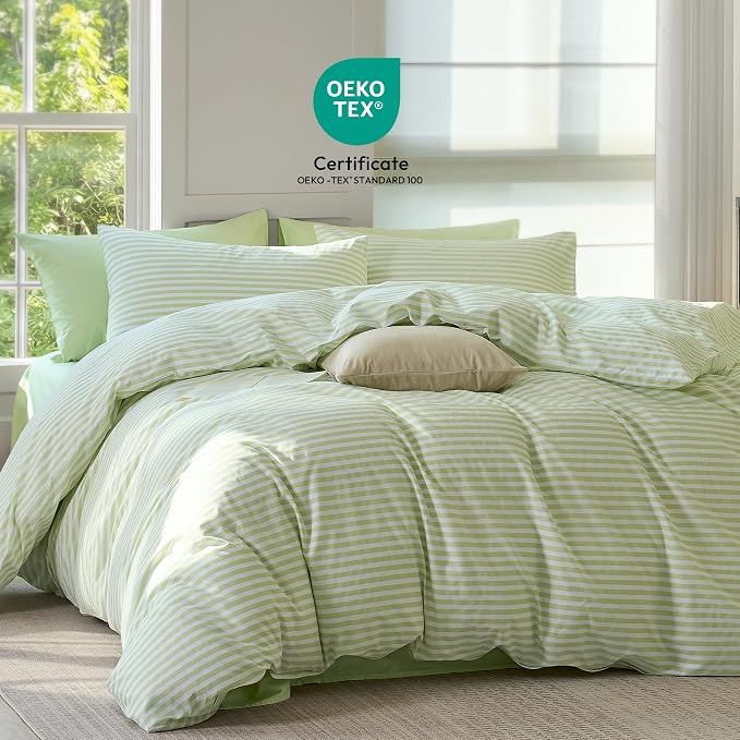 JELLYMONI Striped Duvet Cover Set - Image 2