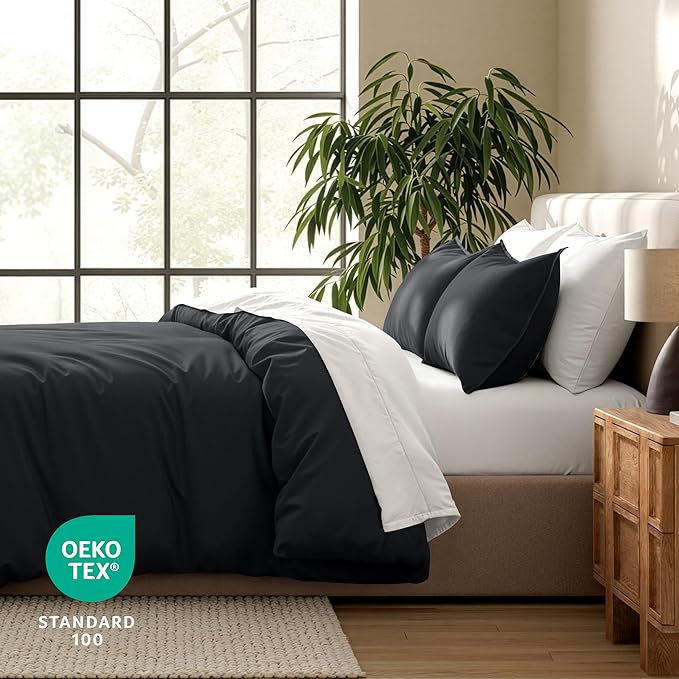 Bare Home Bedding Duvet Cover Oversized King Size - Image 5