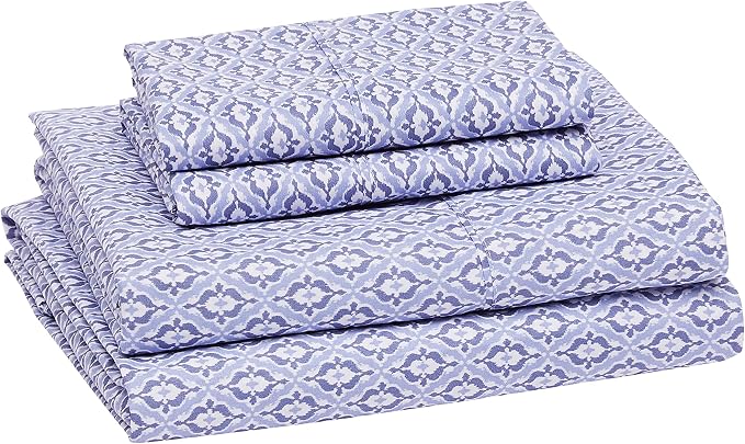 Amazon Basics Breathable Lightweight Super Soft Brushed Microfiber 4-Piece Bed - Image 2