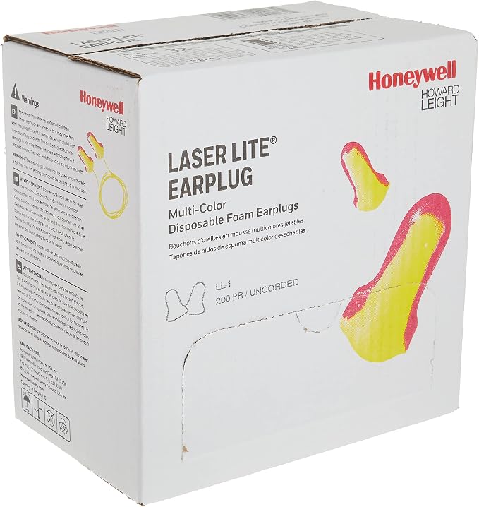Howard Leight by Honeywell Laser Lite High Visibility Disposable Foam Earplugs - Image 5