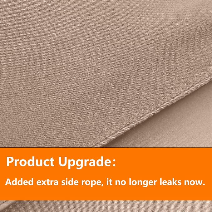 TAIMIT Beige Twin Size Comforter Set - Image 3