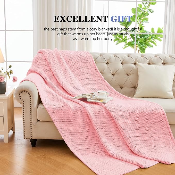 L'AGRATY Knitted Weighted Blanket - Image 5