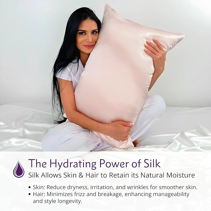 Mulberry Park 100% Silk Pillowcase - Image 4