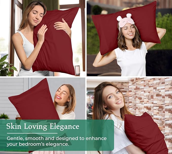 Royale Linens King Pillowcase Set of 2 - Image 4