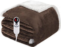 Electric Heated Blanket Full Size 72"x84", Soft Flannel by Soypipo